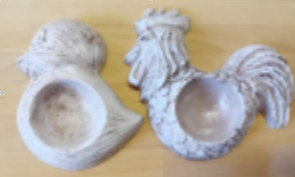 Sádrové odlitky malované velké