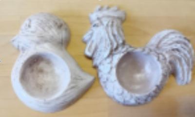 Sádrové odlitky malované velké