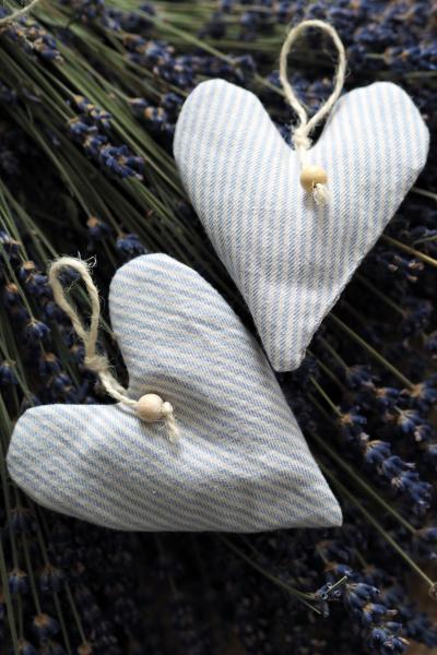 Látkový pytlíček s levandulí, velikost M