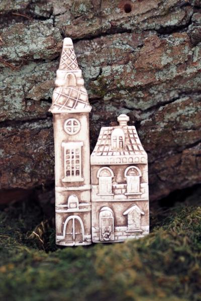 Domek v bílé patině, mix, velikost L, Creall